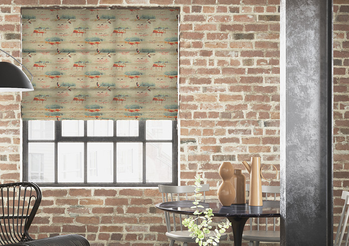 Flamingos, Sand - Roman Blind - Image 3